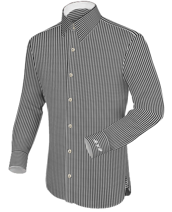 Eigen Overhemd Design with French Collar 2 Button