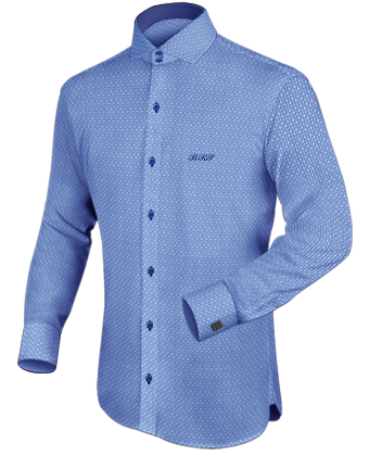 Goedkope Smokinghemden with Italian Collar 2 Button