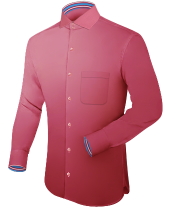 Grote Maten Overhemd with Italian Collar 2 Button