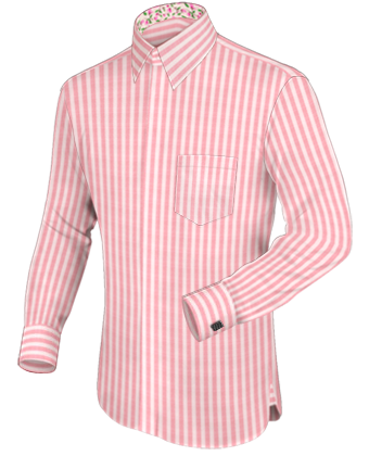 Hemden Ontwerpen with French Collar 1 Button