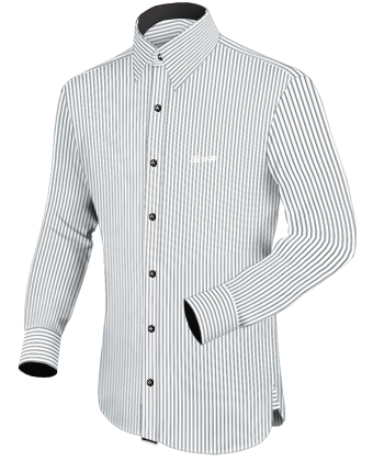 Heren Mode with French Collar 1 Button