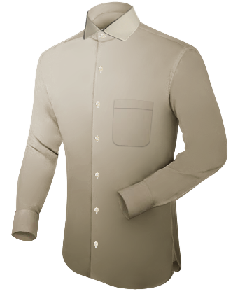 Nachtkleding Grote Maten with Italian Collar 1 Button