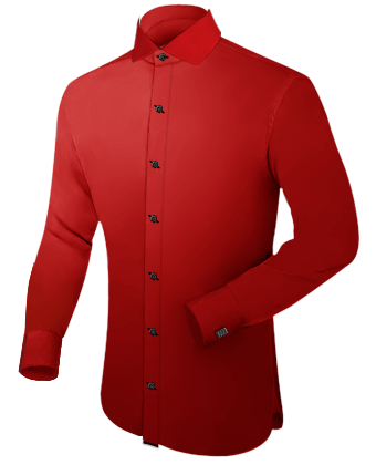 Italian Shirt with Italian Collar 1 Button