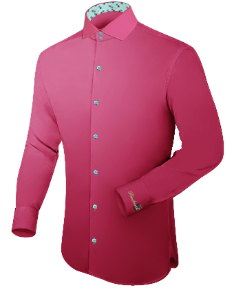 Kort Overhemd with Italian Collar 2 Button