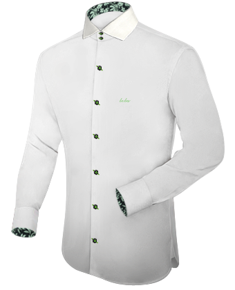 Maatshirts Breda with Italian Collar 2 Button