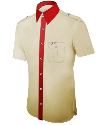 Maten Voor Overhemd with French Collar 1 Button