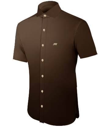 Mouwlengte Overhemd with Italian Collar 1 Button