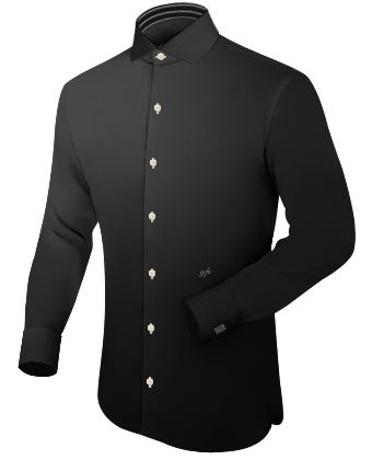 Overhemden Manchetknopen with Italian Collar 1 Button