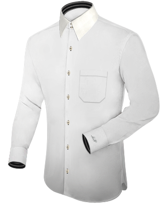 Overhemden Online Alle Kleuren with French Collar 2 Button