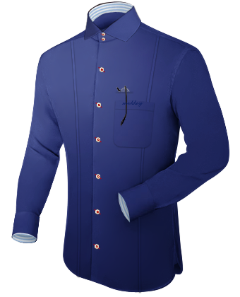 Design Overhemd with Italian Collar 2 Button