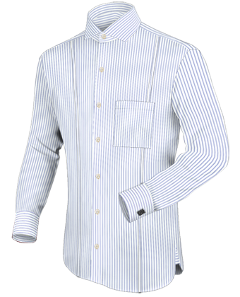 Grote Maten Modellen with Italian Collar 1 Button