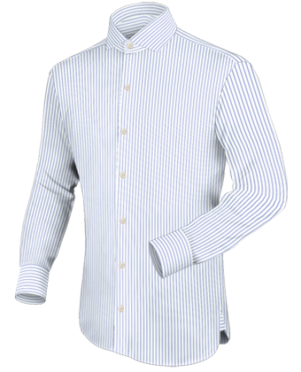 Op Maat Hemd Online with Italian Collar 1 Button