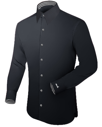 Grote Maten Catalogus with French Collar 1 Button