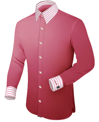 Trendyoverhemden with French Collar 2 Button