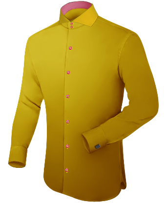 Blokjes Overhemden with Italian Collar 1 Button