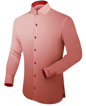 Creer Je Eigen Overhemd with Italian Collar 2 Button