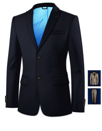 Suit Shop with 2 Buttons, Single Breasted