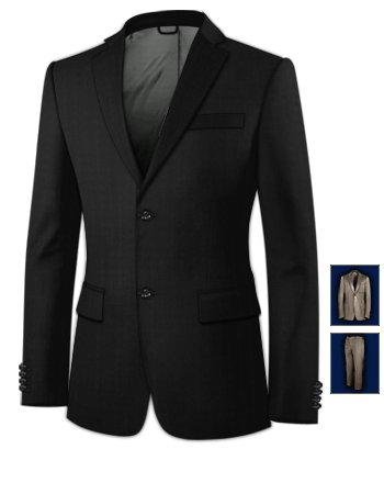 Kostume Nl with 2 Buttons, Single Breasted